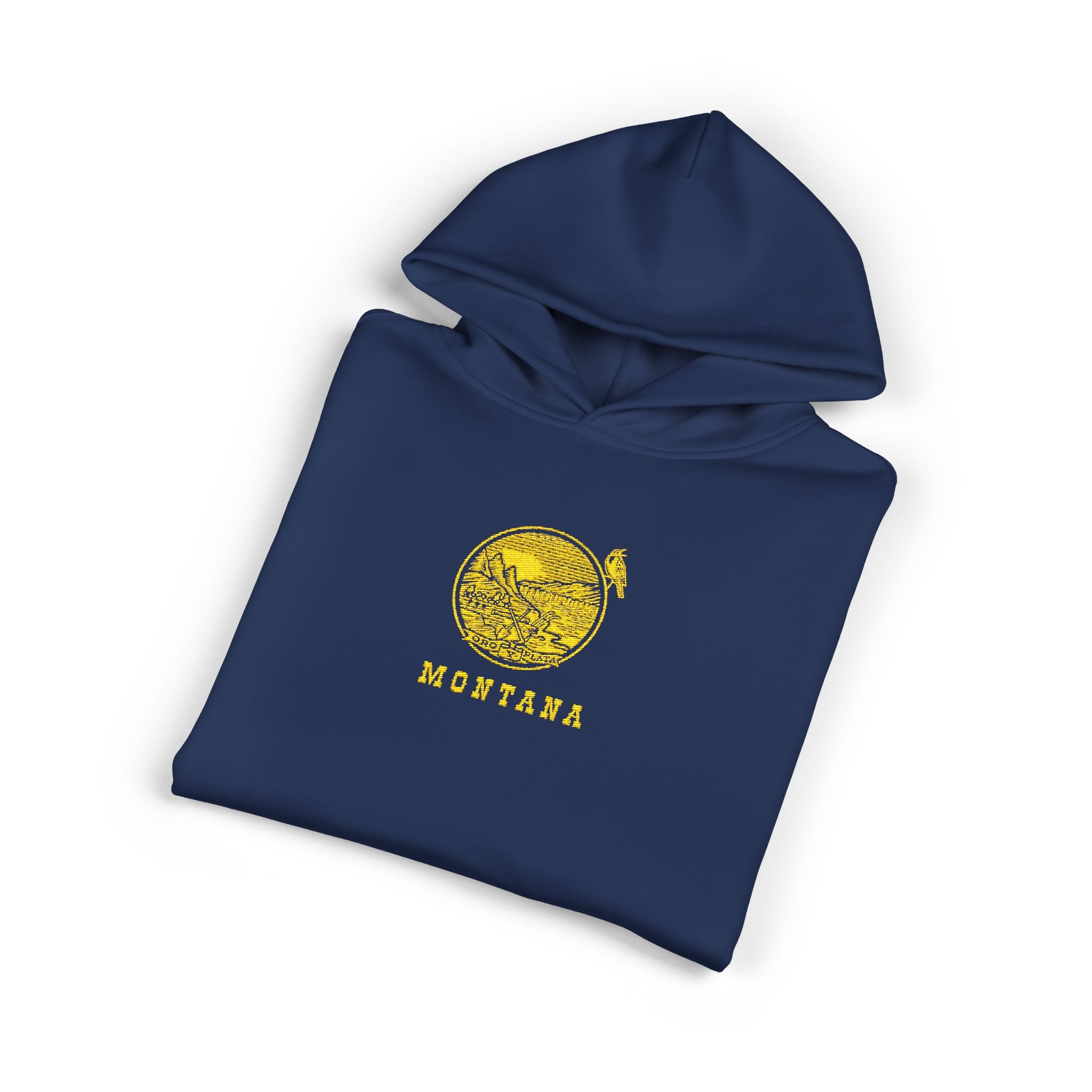 Montana Seal with Meadowlark Hooded Sweatshirt