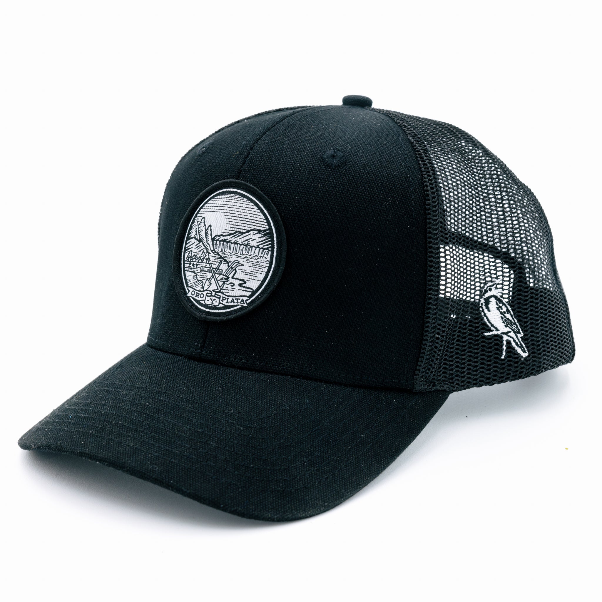 Black Trucker Hat