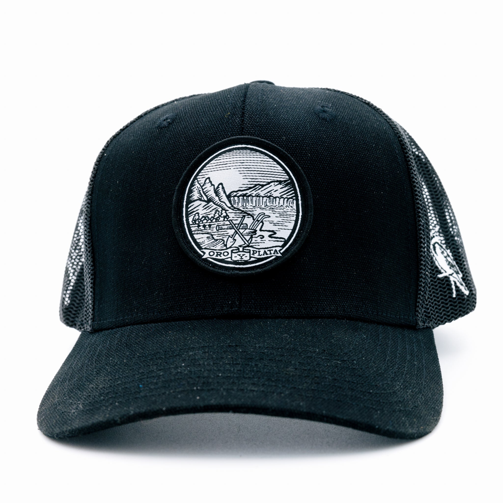 Black Trucker Hat