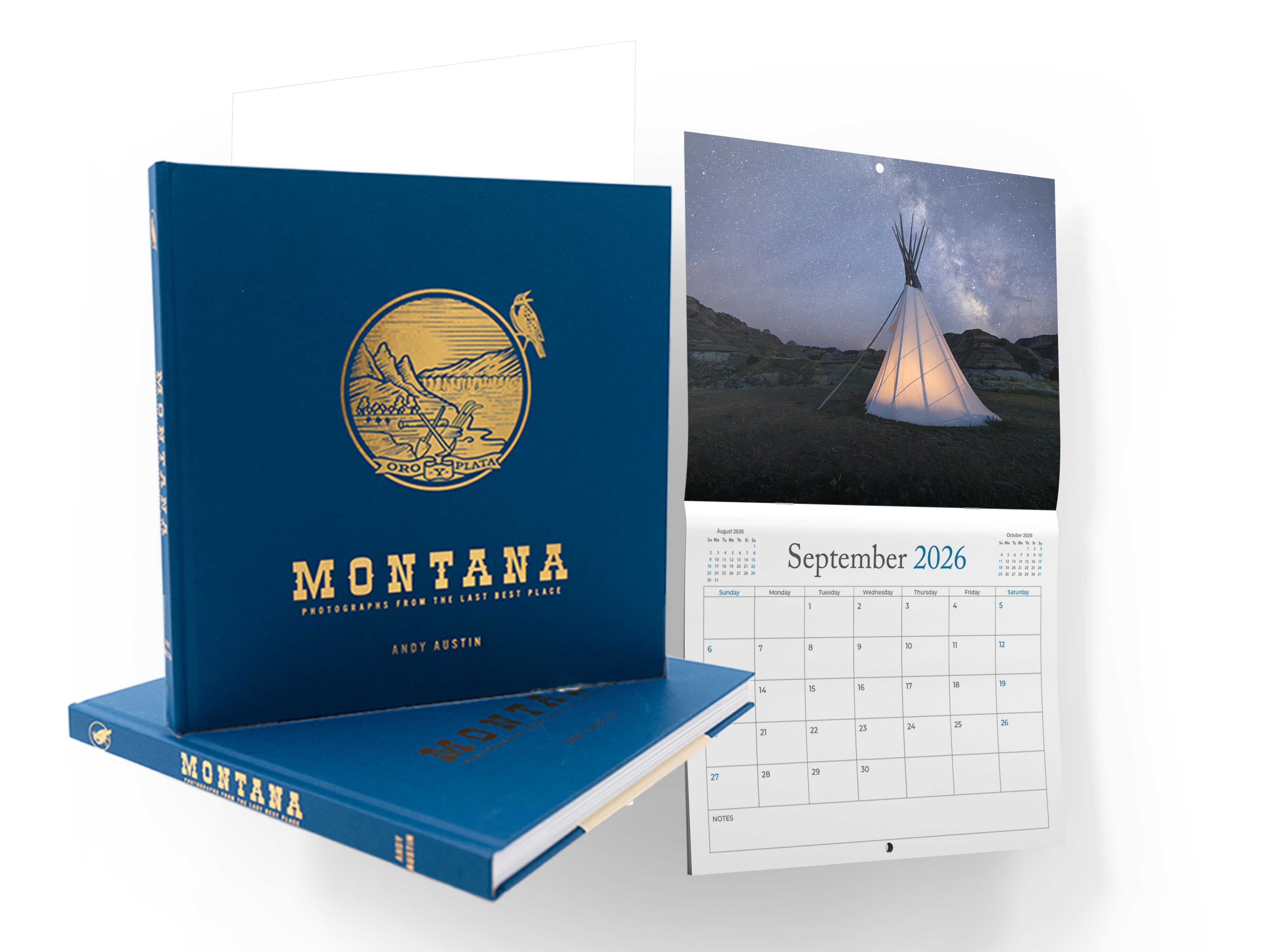 Montana Coffee Table Book and Calendar Bundle