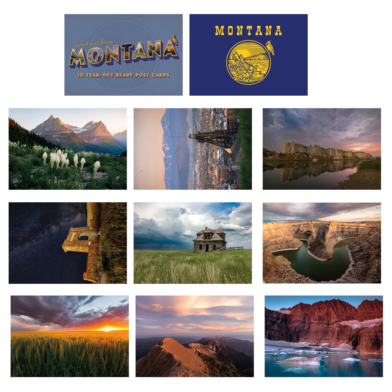 Montana 10-Pack Postcard Booklet
