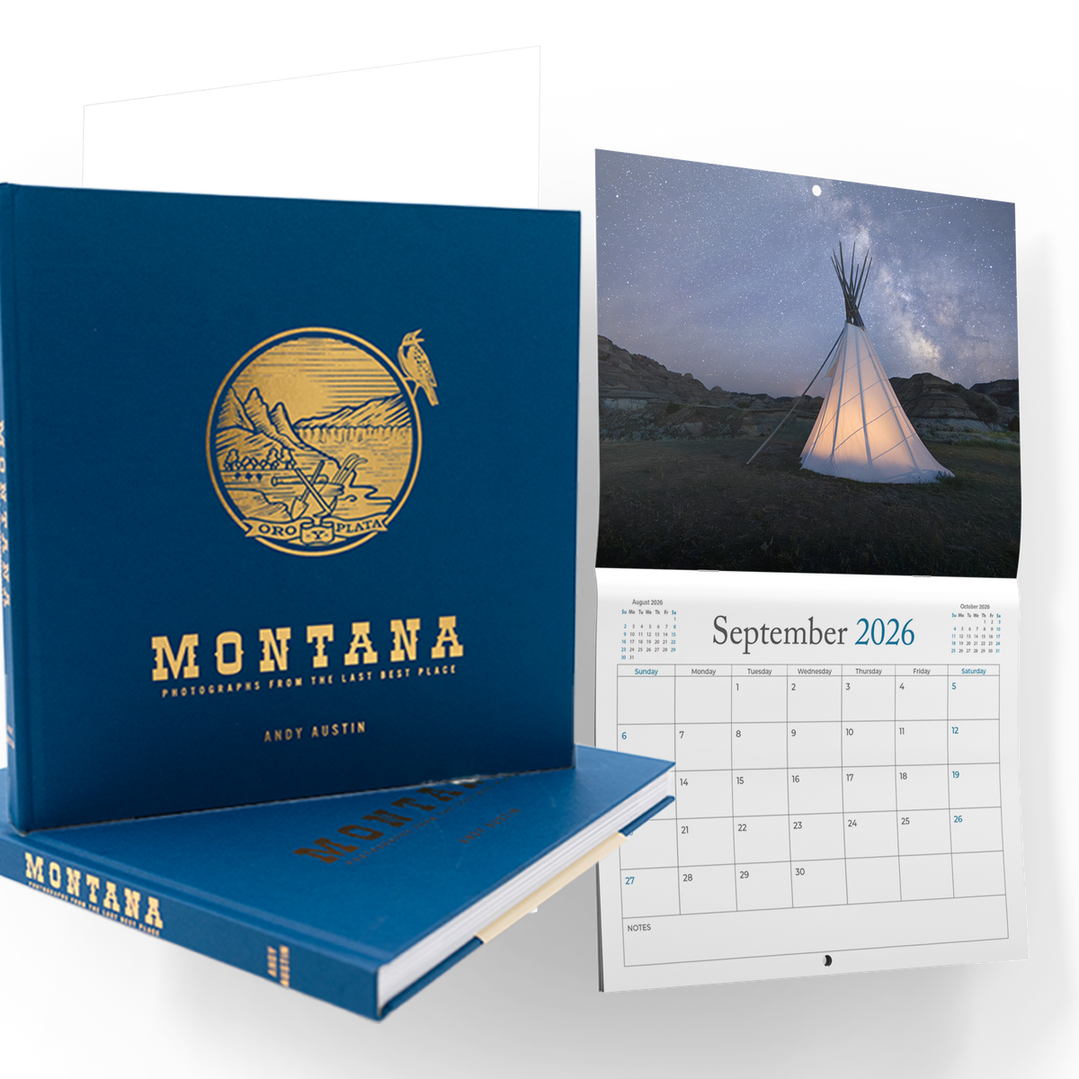 Montana Coffee Table Book and Calendar Bundle