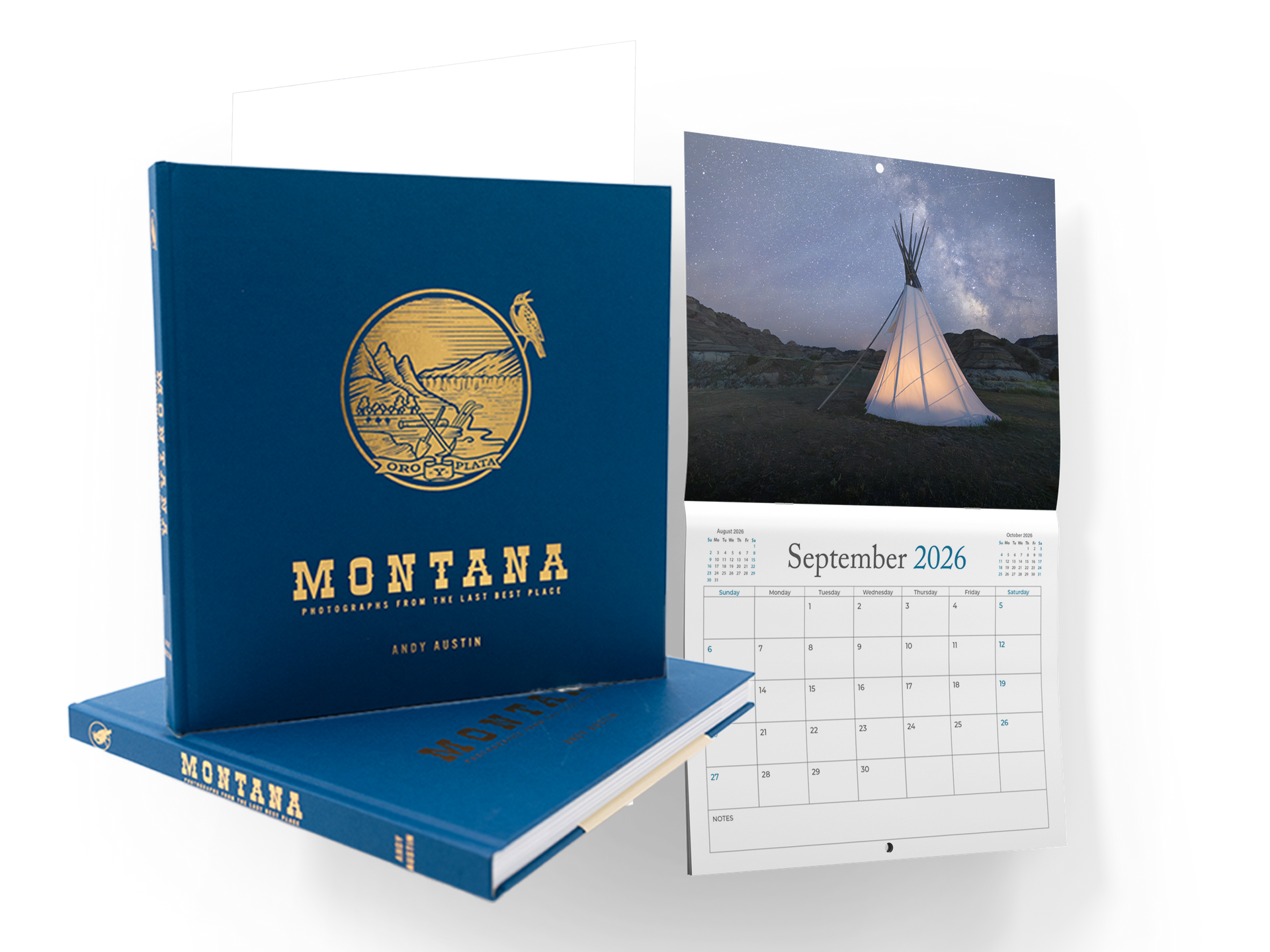 Montana Coffee Table Book and Calendar Bundle
